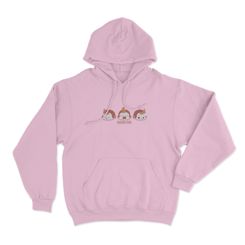 Banana Bids Unisex Hoodie Pink Banana Bids Unisex Hoodie Pink