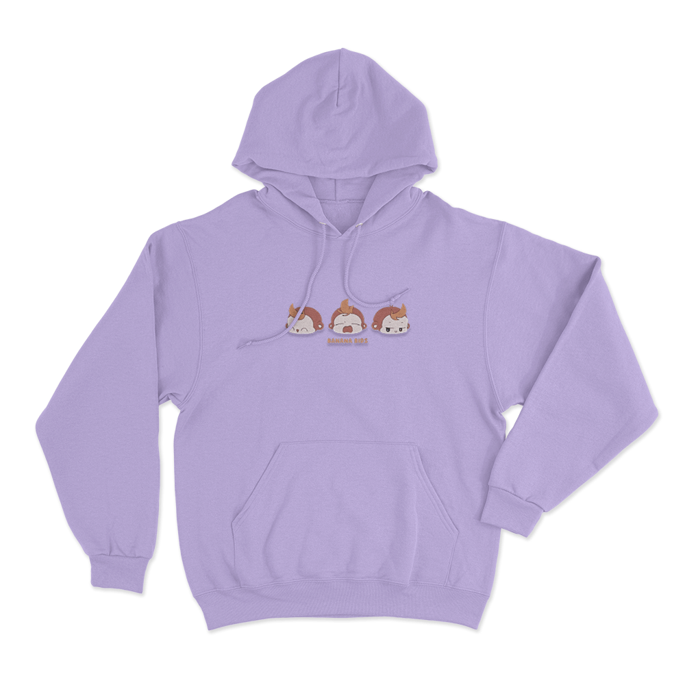Banana Bids Unisex Hoodie Purple Banana Bids Unisex Hoodie Purple