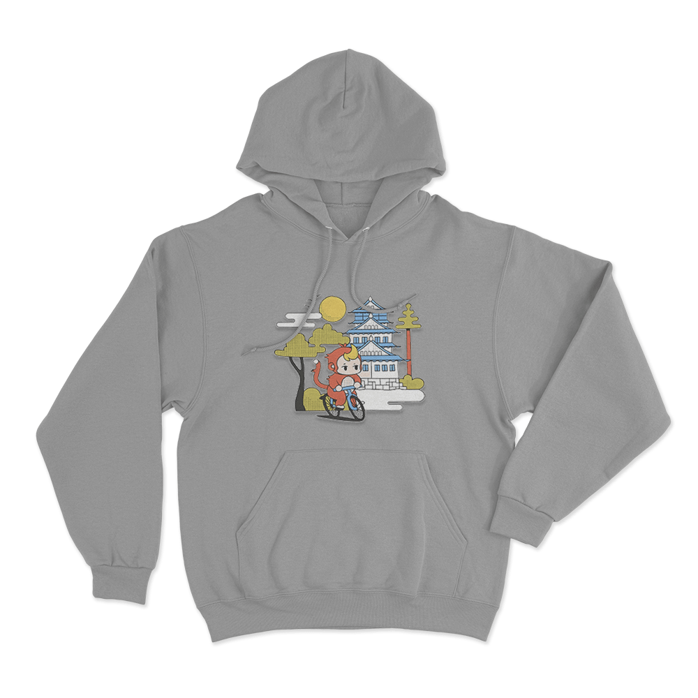 Out For A Ride Unisex Hoodie Grey Out For A Ride Unisex Hoodie Grey