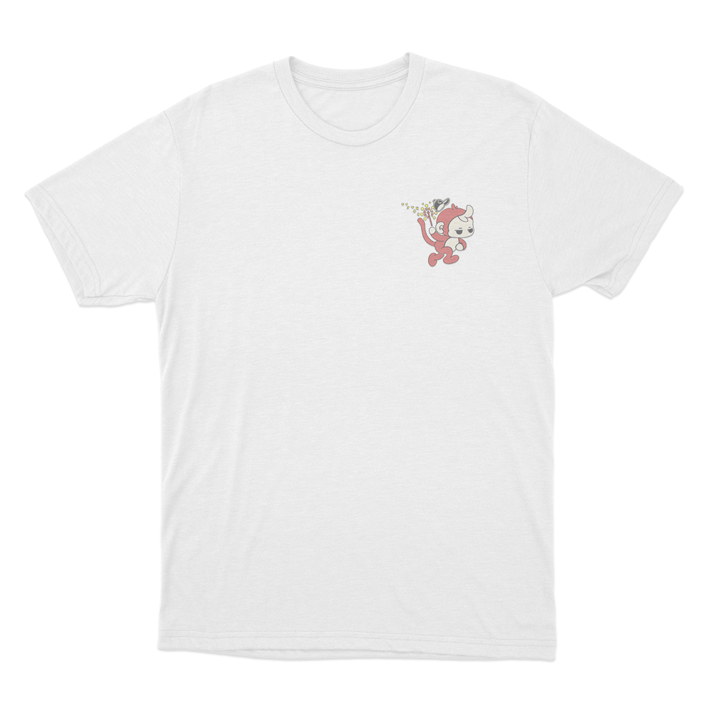Sparkler Monke Unisex T Shirt White Sparkler Monke Unisex T Shirt White