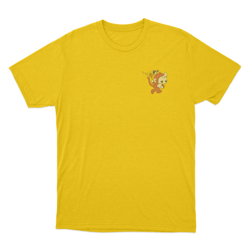 Sparkler Monke Unisex T Shirt Yellow Sparkler Monke Unisex T Shirt Yellow