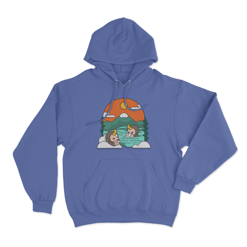 The Tranquil Unisex Hoodie Blue The Tranquil Unisex Hoodie Blue