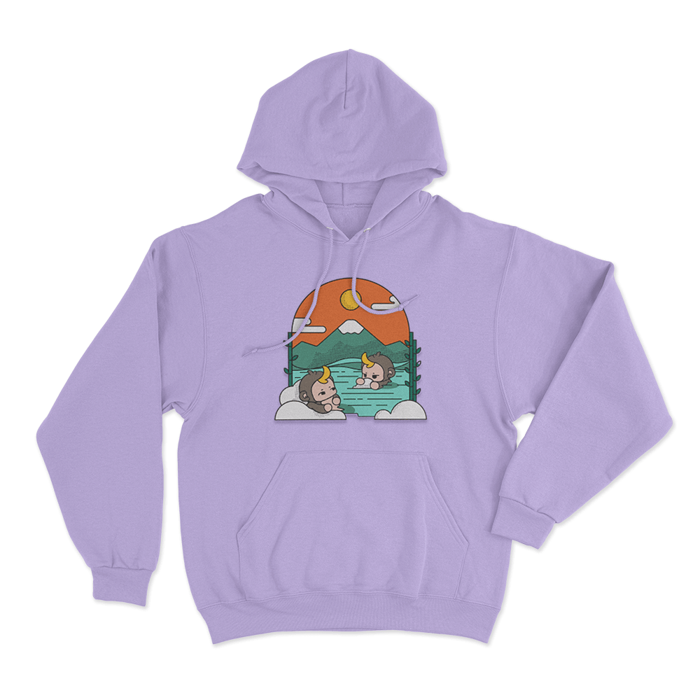 The Tranquil Unisex Hoodie Purple The Tranquil Unisex Hoodie Purple