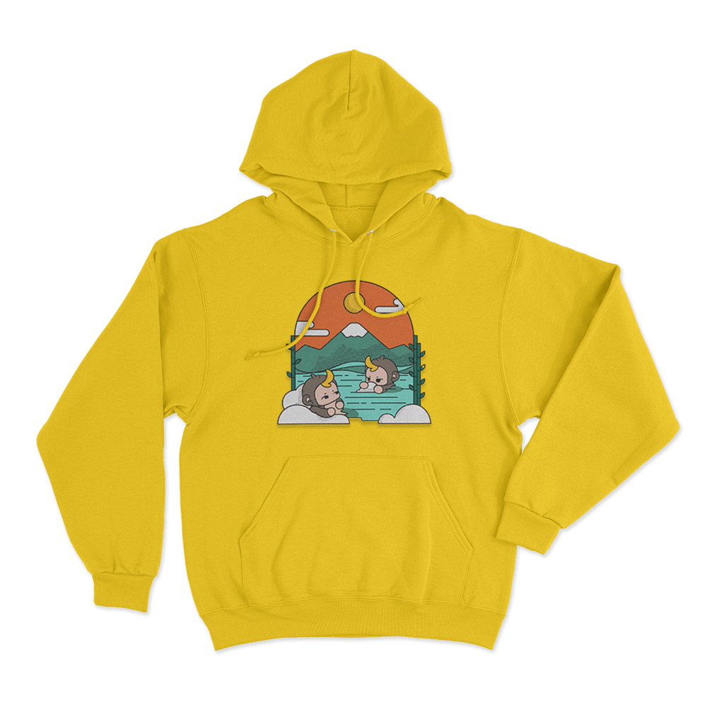 The Tranquil Unisex Hoodie Yellow The Tranquil Unisex Hoodie Yellow