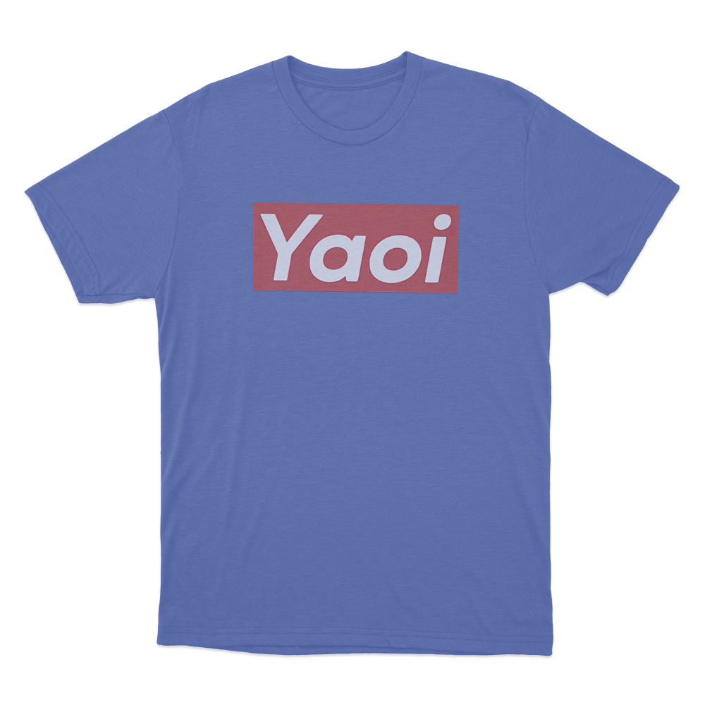Yaoi Unisex T Shirt Blue Yaoi Unisex T Shirt Blue