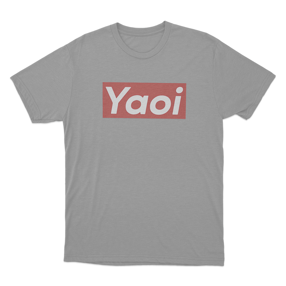 Yaoi Unisex T Shirt Grey Yaoi Unisex T Shirt Grey
