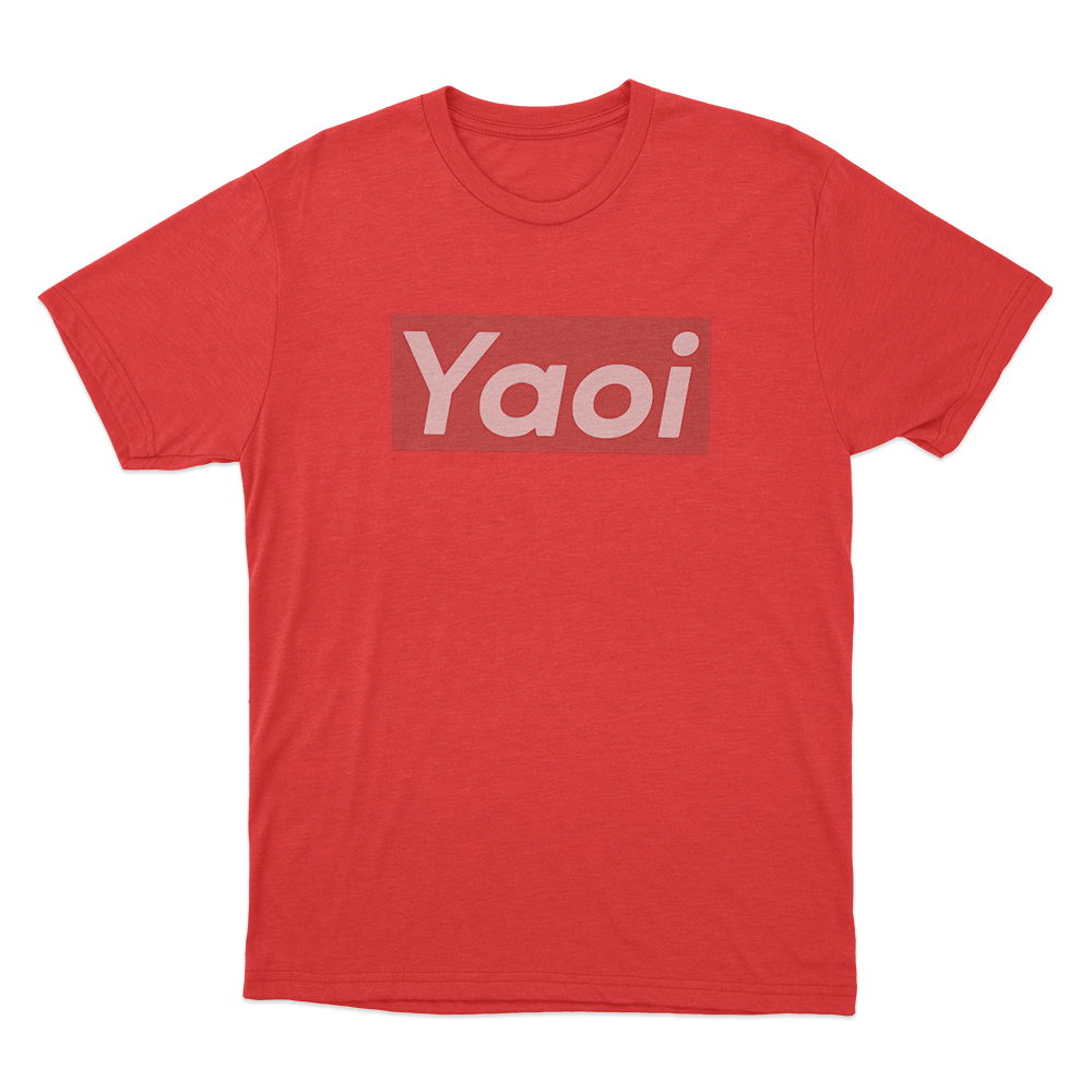 Yaoi Unisex T Shirt Red Yaoi Unisex T Shirt Red