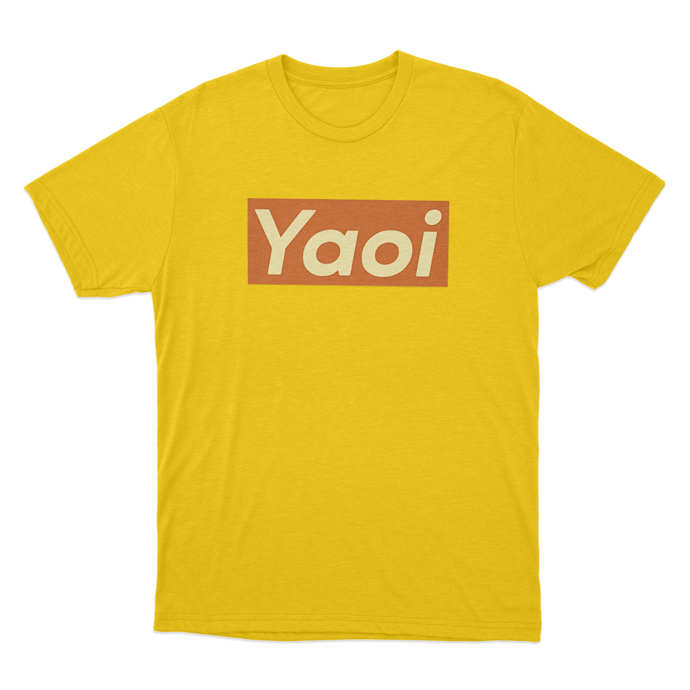 Yaoi Unisex T Shirt Yellow Yaoi Unisex T Shirt Yellow